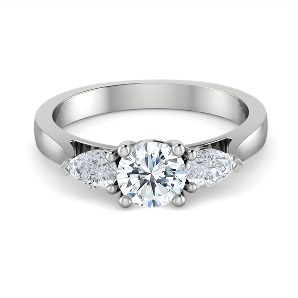 Zyana in 18k White Gold