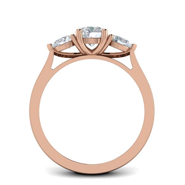 Zyana in 18k Rose Gold — view 2
