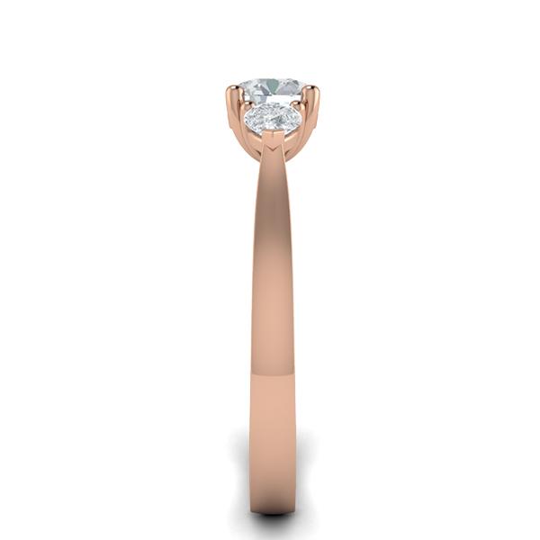 Zyana in 18k Rose Gold — view 4