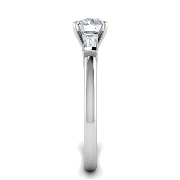 Viola in 18k White Gold — view 4