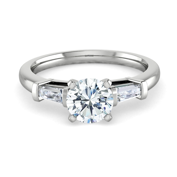 Viola in 18k White Gold