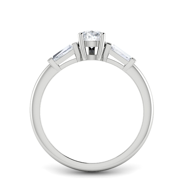 Merissa in 18k White Gold — view 2