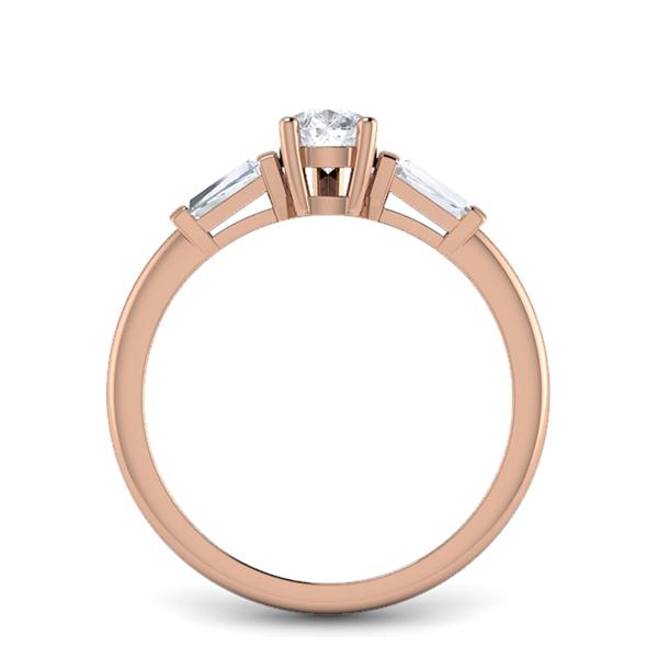 Merissa in 18k Rose Gold — view 2