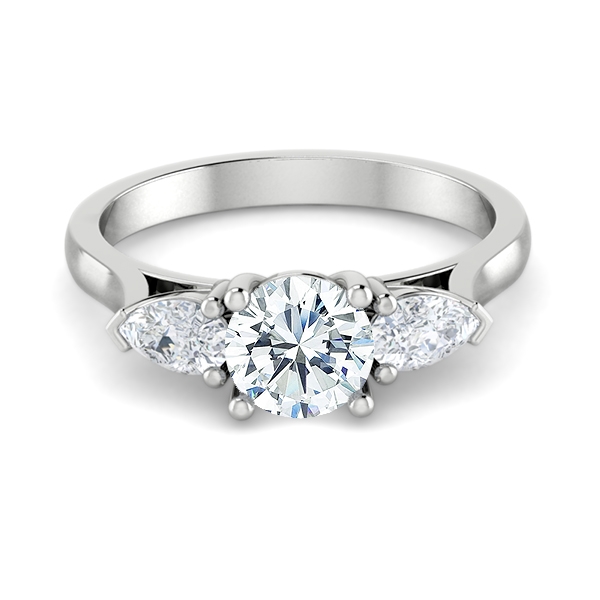 Juliet in 18k White Gold