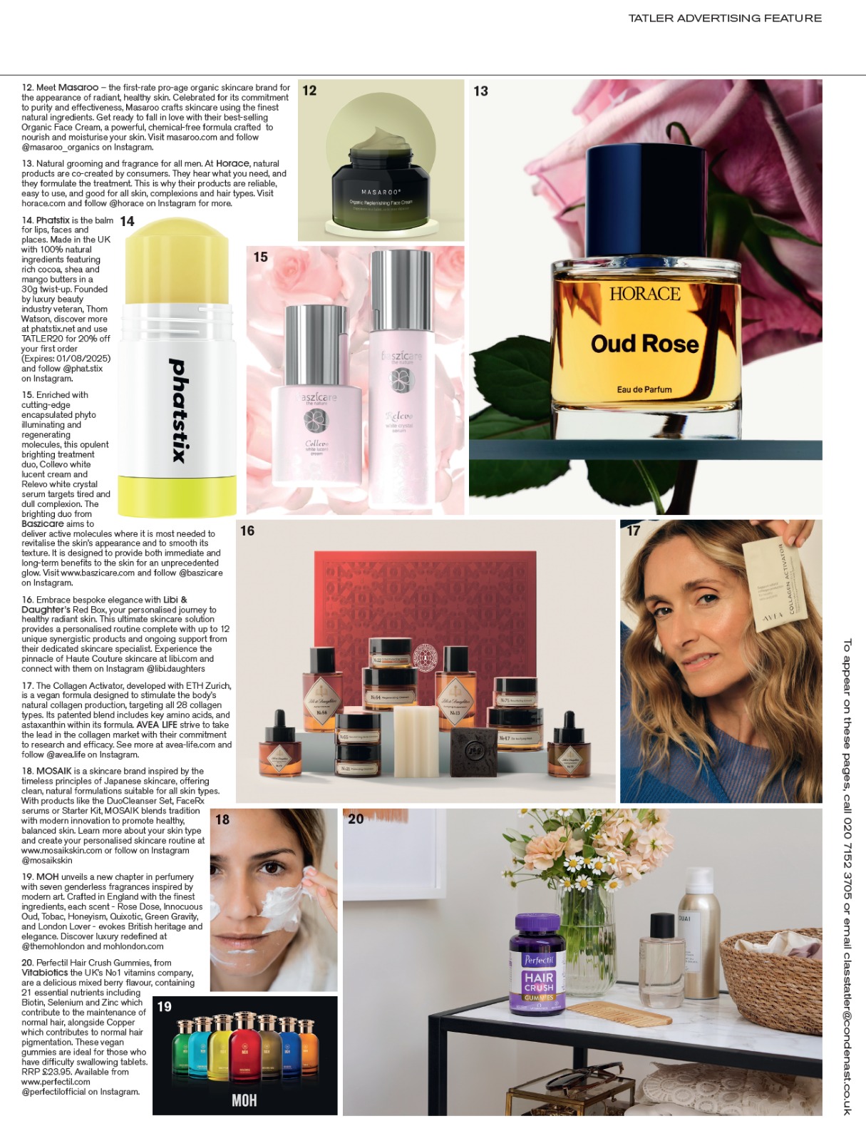 MOH London featured in Tatler March 2025 — Blossoming Beauty