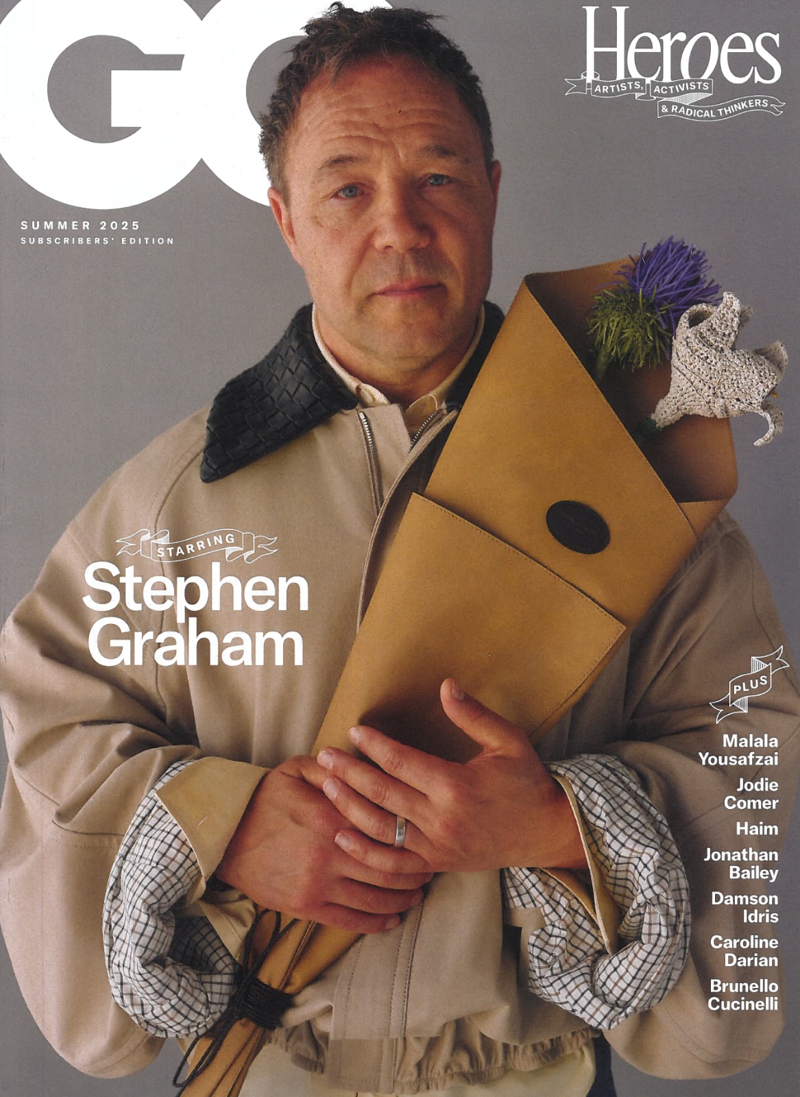 GQ June 2025 cover featuring Stephen Graham