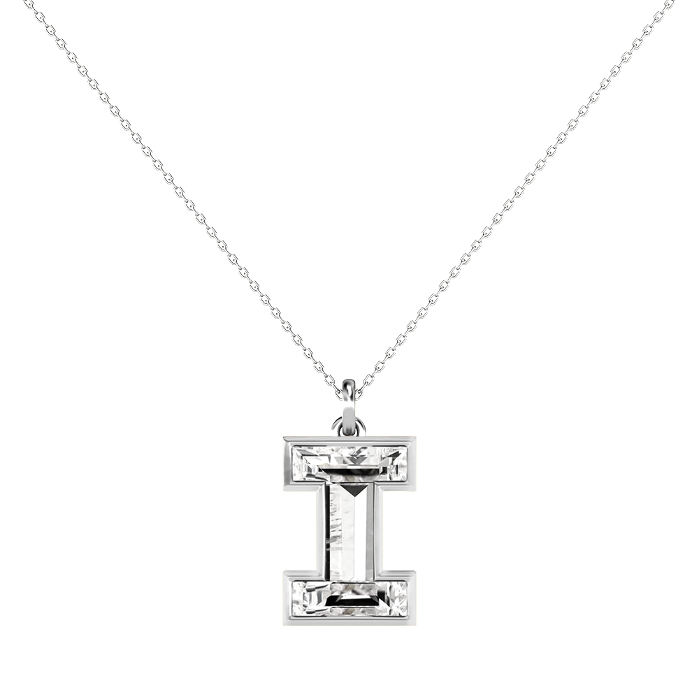 I Letter Alphabet Pendant