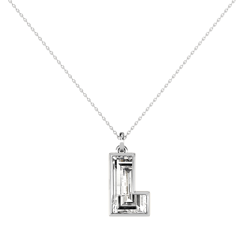 L Letter Alphabet Pendant