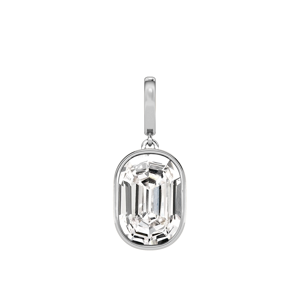 O Letter Alphabet Charm