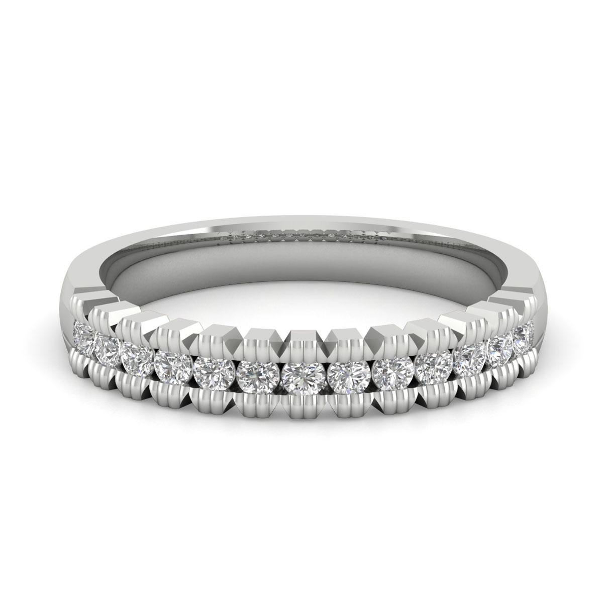 Katara Round Anniversary Ring