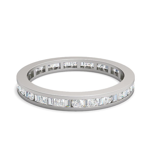 Mira Round Eternity Ring