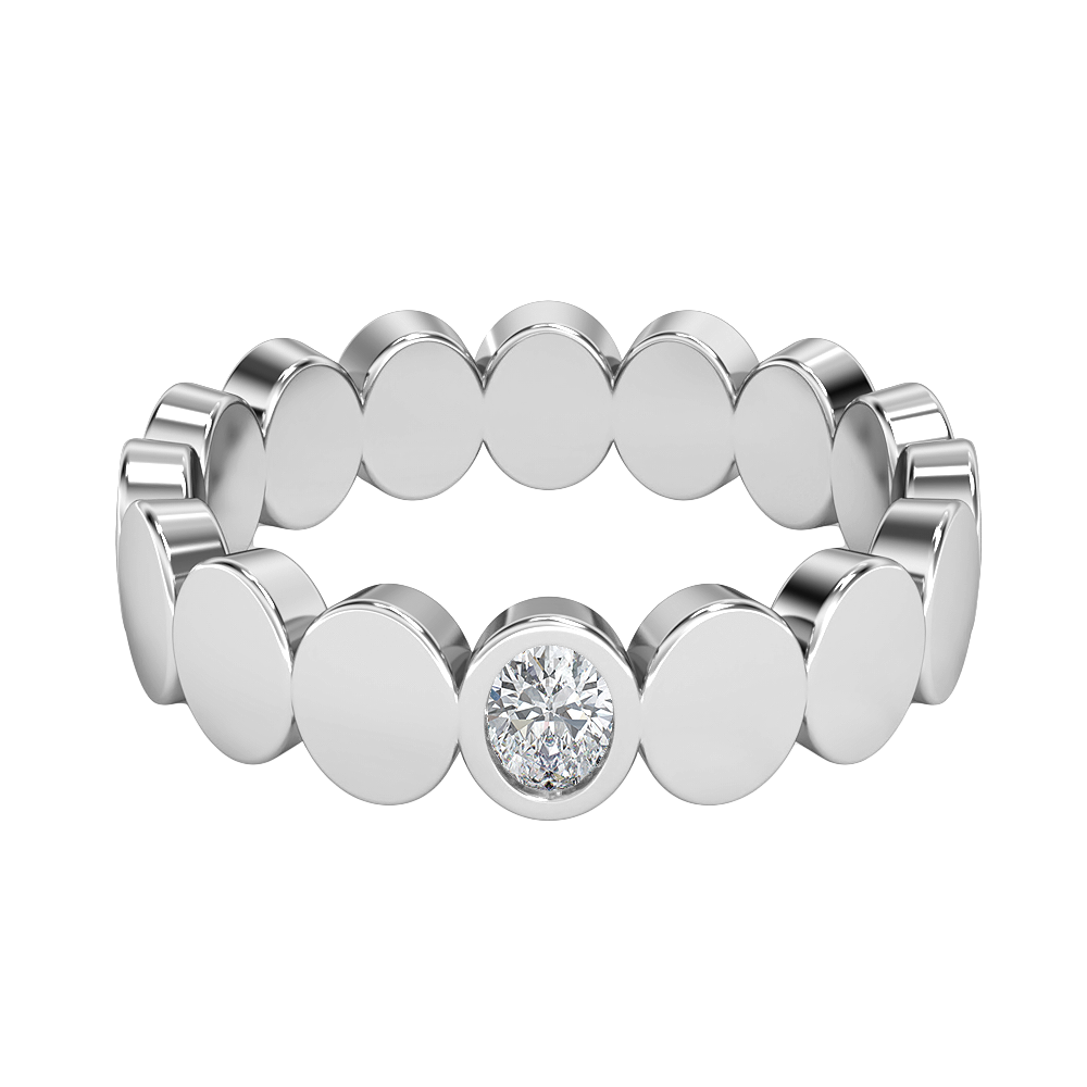 Shea Oval Anniversary Ring