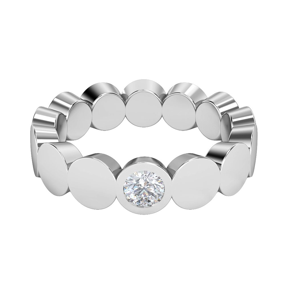 Jenny Round Anniversary Ring